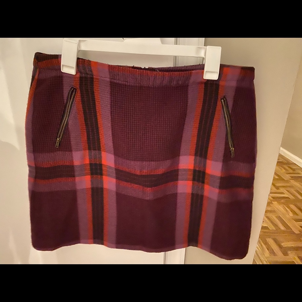 Soft Wool mini skirt